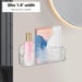 Slim Wall-Mounted Clear Storage Box — Cabinet & Medicine-Cabinet Organiser