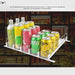 Canned Beverage Push Rack — Self-Pushing Fridge & Counter Organiser (310/380/410mm)