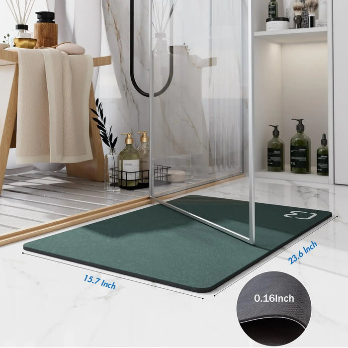 Diatomaceous Earth Bath Mat – Quick‑Dry Non‑Slip Bathroom Rug 40x60cm