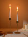Simple Iron Candlestick — Dinner Table Candle Holder