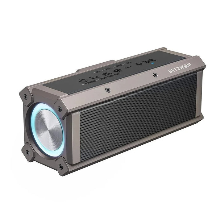 BlitzWolf® BW-WA3 Altoparlante Bluetooth da 100 W Altoparlanti portatili Quad Driver Dual Diaphragm Deep Bass RGB Light TWS 5000mAh Altoparlante wireless per esterni