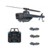 C128 2.4G 4CH 6-Axis RC Helicopter - 1080P Camera, Optical Flow Localization, Altitude Hold, Flybarless - Perfect for Stabilized Aerial Photography and Smooth Flying Experience - Shopsta EU