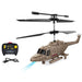 DWI 2.5CH RC Helicopter - Anti-Jamming System, One Key Take Off, Fall Resistance, Military Design - Perfect for Beginners and Hobby Enthusiasts - Shopsta EU