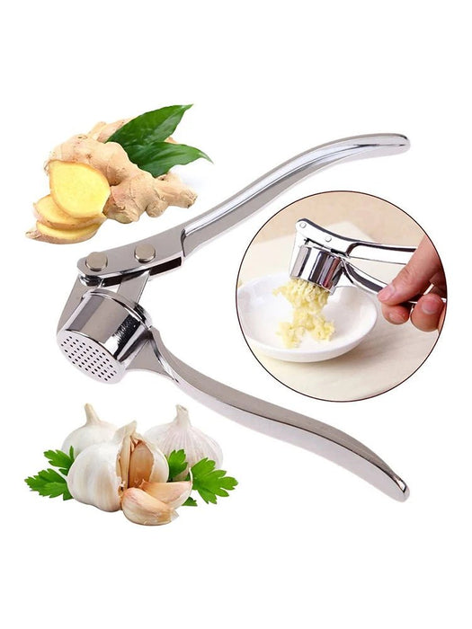 Garlic Press Crusher Mincer Kitchen Stainless Steel Garlic Smasher Squeezer Manual Press Grinding Tool Kitchen Accessories - Shopsta EU