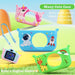 Kids digital camera cartoon multi-functions silicon case Micro Toy lanyard Child Selfie Portable Toddler Video USB Holiday Gifts - Shopsta EU
