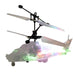 Smart Levitation RC Helicopter - Gesture Sensing, LED Light, Altitude Hold, Transparent Design - Perfect Kids Toy - Shopsta EU