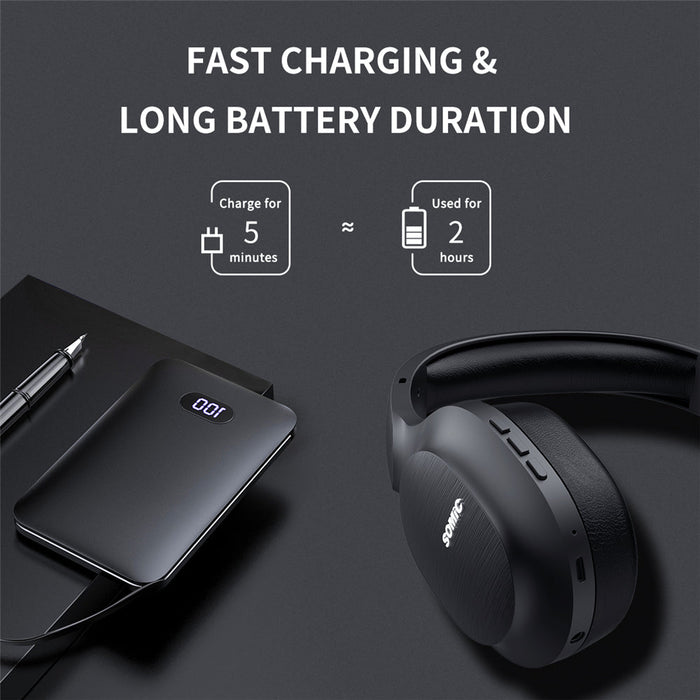 SOMIC M Series Wireless Bluetooth Headphones with CVC 8.0 Noise Cancelling Technology - Shopsta EU