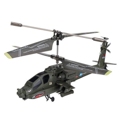 SYMA S109G - 3.5CH Beast RC Helicopter RTF AH-64 Military Model - Perfect Kids Toy for Indoor Flying Action - Shopsta EU