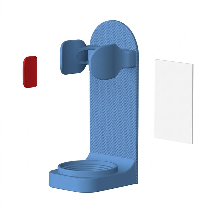 Adjustable Electric Toothbrush Holder – Silicone Non‑Slip Wall Mount (Fits 18–35mm)