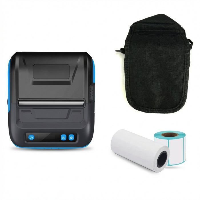 80mm (3-inch) Wireless Bluetooth Thermal Receipt & Label Printer - Portable