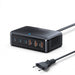 100W GaN 6-Port USB Charger — 3x USB-C & 3x USB-A (UK plug option)