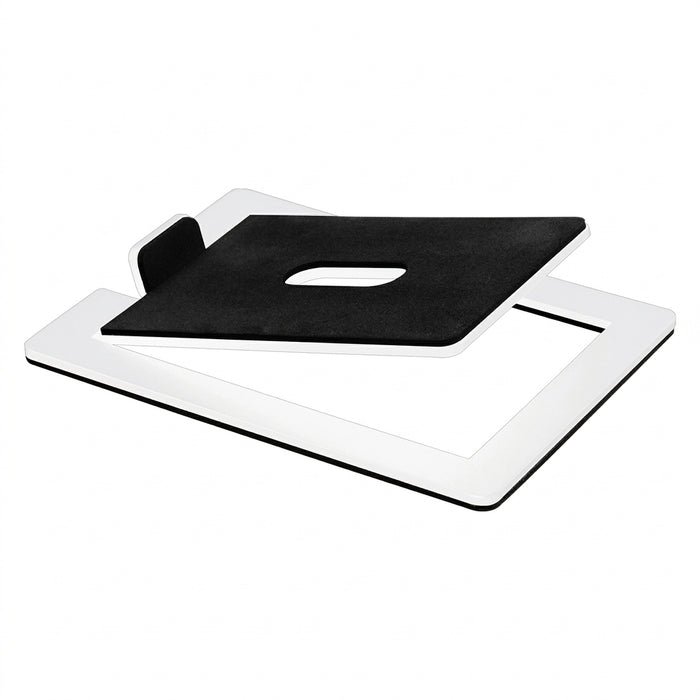 Carbon Steel Tabletop Speaker Base — Shock-Absorbing Stand