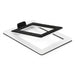 Desktop Speaker Stands — Carbon Steel 2‑Pack for Improved Stereo Sound & Shock Absorption