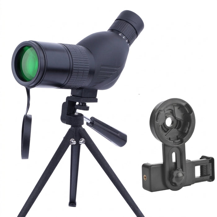 12–36x50 Spotting Scope Monocular — BAK4 Prism, FMC Coating, Waterproof