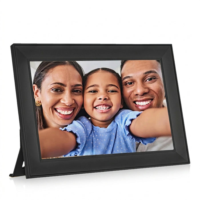 10.1in Wi‑Fi Digital Photo Frame — 1280×800 IPS Touchscreen, 16GB, Auto‑rotate