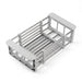 Adjustable Stainless Steel Extension Sink Rack — Foldable Dish & Fruit Drainer