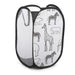 Polyester Mesh Laundry & Storage Basket 30 x 30 x 48 cm – White or Black