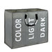 3-Compartment Foldable Laundry Hamper Bag – Waterproof Oxford Fabric