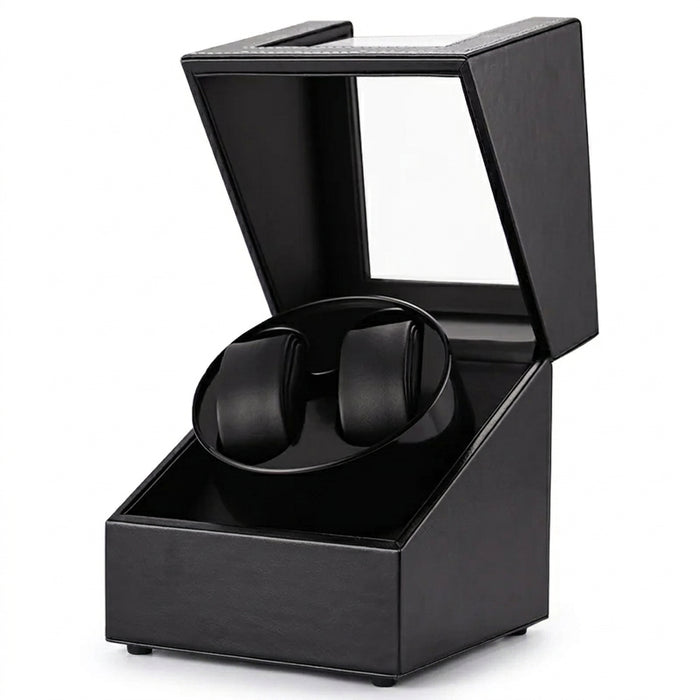 PU Watch Winder for Automatic Watches with USB Charging