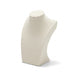 Linen Jewellery Bust Necklace Display Stand — Beige