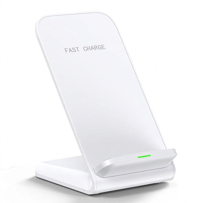 30W Fast Qi Wireless Charging Stand – Compatible with iPhone, Samsung, Xiaomi & Huawei