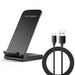 Fast Wireless Charging Stand — 30W Qi Charger for iPhone 12–17 Pro Max, Samsung S21–S24 & Xiaomi