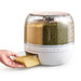 6-Compartment Rotating Grain Dispenser — Sealed, Insect-Proof Kitchen Storage