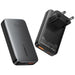 65W GaN USB‑C PD Fast Charger — USB‑A + USB‑C with QC 3.0, UK/EU/US plugs
