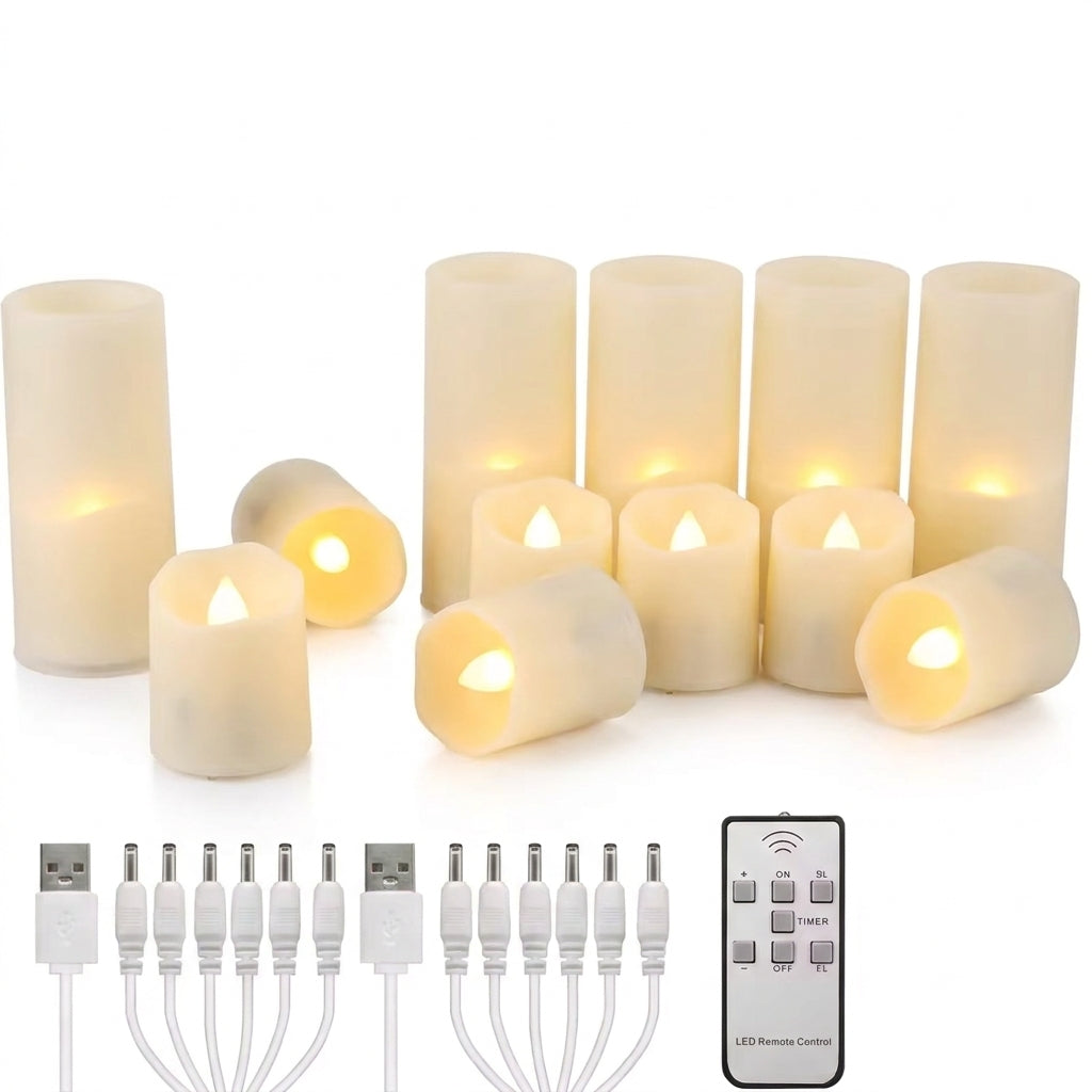 Candele senza fiamma