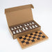 Antique-style Clay Chess Set with 28cm Board and 3D Terracotta Warrior Pieces